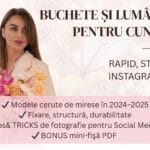 🌸 Curs online: Buchete și lumânări pentru cununie – rapid, stabil și instagramabil