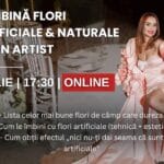 🌾 Curs online: Combină flori artificiale și naturale ca un artist