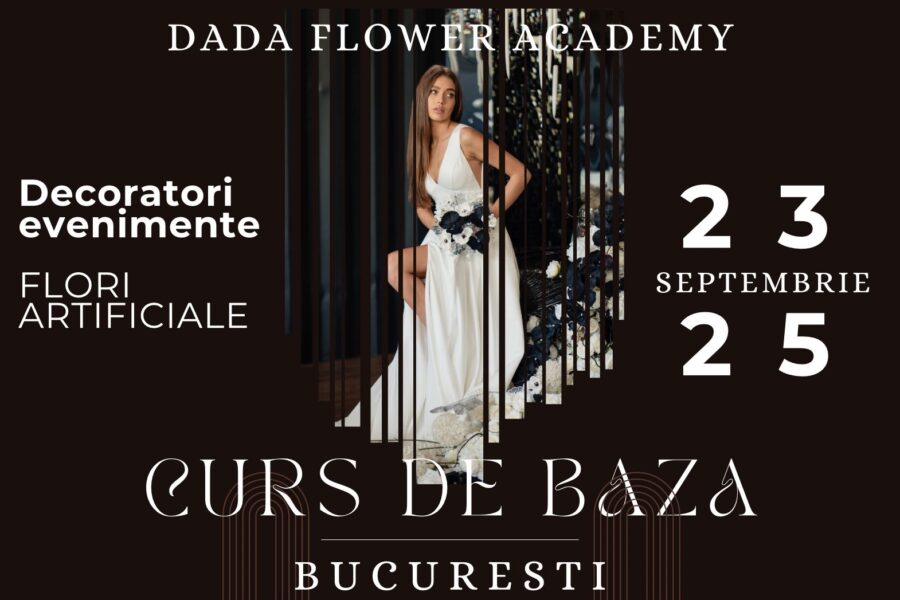 Curs de Bază pentru Decoratori de Evenimente cu Flori Artificiale – București, 23–25 Septembrie 2025 - imagine 1