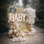 Flori & Baloane - două lumi care se întâlnesc într-un concept spectaculos de botez