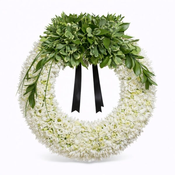 coroana funerara rotunda