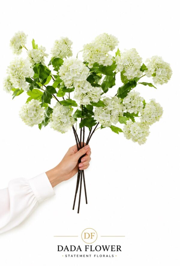 Hortensie artificială Viburnum Hidrangea - flori artificiale premium - Dada Flower